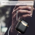 thumbnail image 2 of Leather Case For Airpods Wireless Earphone Cover Cases for Air Pods Headphone Box Protective Case with Climbing Hook, 2 of 9
