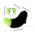 thumbnail image 2 of Japanese Style Animal Ear Headband Set With Tail Accessories For Halloween Parties And Dress Up Events Cookie Run Cool for Men Bones Robe Men Robe with Hood And Cape with Hood Another Anime Cool Anime, 2 of 3