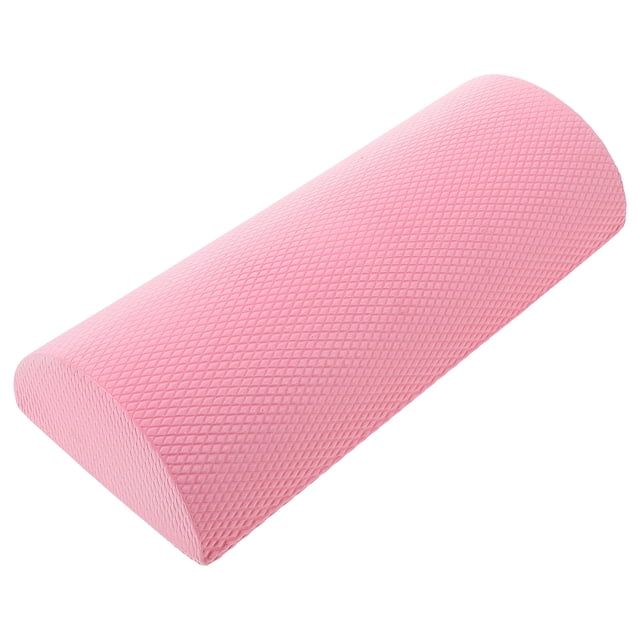 HOOWIFFY Rouleau D\'entraînement Physique 1Ensemble Rose EVA Demi-Cercle pour Femmes Accessoire de Yoga Rouleau sur les Routines