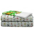 thumbnail image 4 of Minecraft Belle Journée Ensemble de Draps 3-Pièces pour Lit 1 Place, 100 % Polyester, 4 of 5