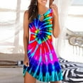 thumbnail image 2 of Vestido sin mangas con estampado colorido de verano suelto para mujer OAVQHLG3B Store  lin121212, 2 of 5