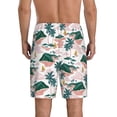 thumbnail image 2 of Yiaed Hawaii Palms for Men's Soft Sleep Pajama Short Lounging Pajama Shorts-XX-Large, 2 of 8