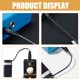 thumbnail image 3 of Raindrops Pedal Board Power Supply Para Guitarra Con Cargador USB Portátil Y Cable De Alimentación Negro, 3 of 8