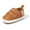 A02/Brown, variant on Baby Boys Girls Shoes High-Top Ankle Sneakers Toddler Soft Rubber Sole Infant Crib Shoes 0-18 Months