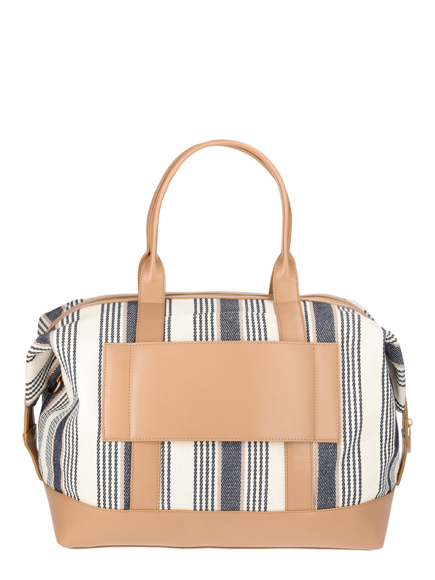 Time and Tru Women’s Blake Tote Bag, Multi Stripe