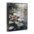 thumbnail image 2 of Stupell Industries Cottage Lily Wonder Pond Black Framed Giclee Art, 11 x 14, by Franklyn Gregory, 2 of 8