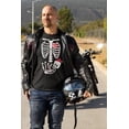 thumbnail image 2 of Santa Baby Pregnant Skeleton Halloween Costume Mens T Shirt, 2 of 5