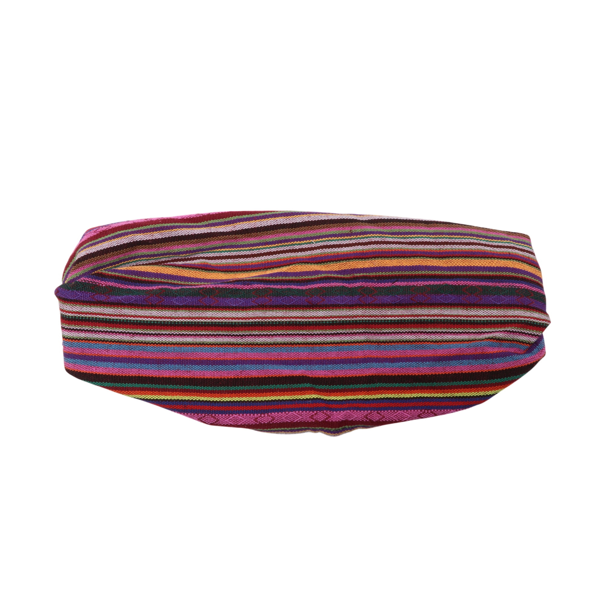 Unique Bargains Stripes Wide Headband 1 Pc Rose Red Purple
