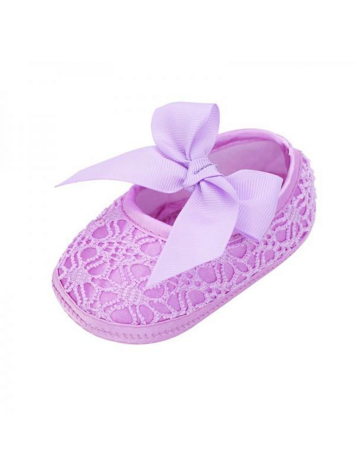 Baby Girl Princess Shoes Lace Mesh Sneakers Toddler Soft Soled First Walker - image 2 of 2