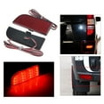 thumbnail image 4 of 1 Pair Rear Bumper Reflector LED Stop Brake Light for Mercedes W639 Vito Viano 2003-14, 4 of 5