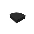 thumbnail image 1 of 200PCS 1/4 CIRCLE TILE 1X1 Compatible 25269 Round & Angles Self-Locking Bricks Building Blocks Toys Accessories black 200 pcs, 1 of 6