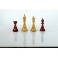 thumbnail image 4 of BCBESTCHESS Wooden Chess Pieces Only Handcrafted Unique Wood Chessmen with 4.40 Inches King, Chess Game Pawns in Bud Rosewood (Paduak Wood) & Box Wood., 4 of 5