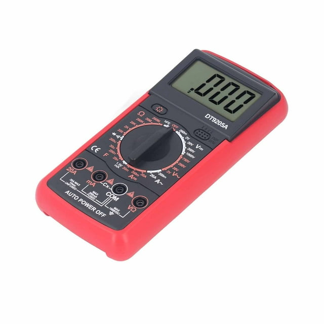 Digital Multimeter, Digital Multimeter Voltage Silicone 0~200 milliohm Short Circuit Detection Power Saving for Motor Coil