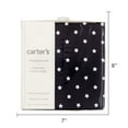 thumbnail image 5 of Carter's Changing Pad Cover Plush Velboa - Navy Stars, 5 of 7