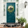 thumbnail image 3 of WERPE Mushroom Person Forest Square Floor Mat for Home Entrance Outside Entry 19.68*47.24 in, 3 of 6