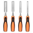 thumbnail image 1 of 4pcs Wood Chisel Set Woodworking Tool Set, Wood Chisels, 1 of 5