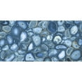 thumbnail image 3 of The Tile Life Geode 24" x 48" Blue Polished Porcelain Floor and Wall Tile, Case of 2, 3 of 11