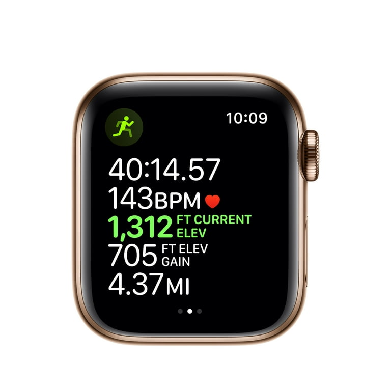 Apple Watch Series 5 GPS + Cellular, 40mm Gold Stainless Steel 