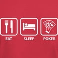 thumbnail image 3 of CafePress - Eat Sleep Poker Dark T Shirt - Men's Classic Graphic Cotton T-Shirt, 3 of 4