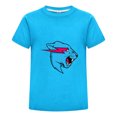 thumbnail image 1 of Camiseta MrBeast Niño Niña Verano Algodón Playera Pantera Azul Infantil Regalo Moda Casual Fans Ropa Fresca Estampada Diario, 1 of 3
