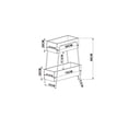 thumbnail image 3 of Repisa Kessa Muebles  Wretzky Negro, 3 of 5