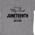 thumbnail image 3 of Inktastic My First Juneteenth June 19, 1865 Boys or Girls Baby Bodysuit, 3 of 4