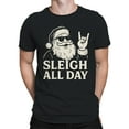 thumbnail image 2 of Santa Cool Sleigh All Day Men's T-shirt, 2 of 3