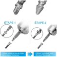 thumbnail image 4 of [6 piezas] Extractores de tornillos dañados, Extractor de tornillos, Extractor de tornillos rotos de acero HSS 4341, Dureza superior a 63 HRC Kuyhfg Bienvenido a Kuyhfg, 4 of 5