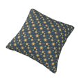 thumbnail image 3 of YFYANG Square Decorative Throw Pillow Case (Without Pillow Insert), Cartoon Sun Stars Pattern Bedroom Sofa Car Cushion Cover, 16"x16", 3 of 9