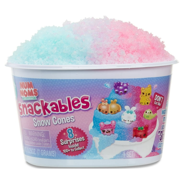 見逃し厳禁！おトクな Noms Num Snackables Set Toy 2-1 Series Cones Snow Surprise キャラクターグッズ
