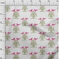 thumbnail image 2 of oneOone Cotton Flex Fabric Bird & Tree Block Print Fabric By Yard 40 Inch Wide, 2 of 4