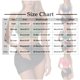 thumbnail image 3 of Traje de baño de bikini liso sin mangas para mujer, traje de baño push-up acolchado, conjuntos de blusa de traje de baño de poliéster para mujer, 3 of 7