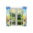 thumbnail image 3 of MYPOP Easter Eggs Window Curtain Kitchen Curtain 26x39 inches (Two Pieces), 3 of 3