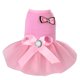 thumbnail image 1 of Billuyoard Ropa para mascotas Bowknot chaleco gasa vestido disfraz regalo Ropa para mascotas Rosado S Billuyoard PT000262-14, 1 of 6