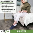 thumbnail image 4 of FabLife Hip Kit Daily Living Aids for Mobility, Hip Replacement Recovery, Knee and Back Surgery Includes Grabber Reacher, Bath Sponge Stick, Flexible Sock Aid, Shoehorn, 4 of 4