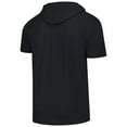 thumbnail image 3 of Men's Levelwear Black Cincinnati Reds Phase Vanguard Hoodie T-Shirt, 3 of 3