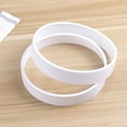 thumbnail image 5 of Siliaire Golf Accessory 2Set White PP Plastic Hole Cup Rings for Training, 5 of 8