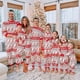 thumbnail image 1 of Conjunto de pijamas de Navidad para mamá y yo, ropa de dormir suave y bonita para la familia, traje de 2 piezas para adultos y niños, trajes de aspecto navideño, 2023, 1 of 5