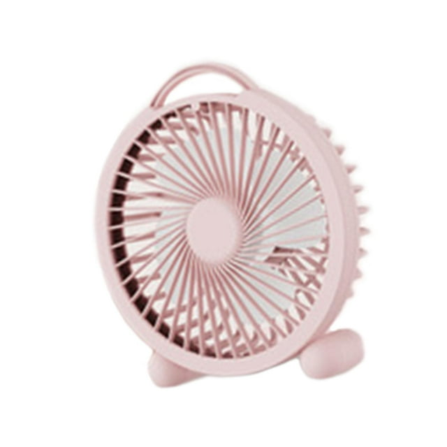 Ventilador de escritorio de USB Multifunción Multifunción Fácil de colgar Gadget Refriamiento de aire Portable para dormitorio de viaje de viaje de Rosa