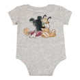 thumbnail image 3 of Disney Clothes Baby Boys 3-Piece Outfit Set – Mickey Mouse Bodysuit, Shorts & Socks – Soft Cotton Newborn Infant Gift White/Red 0/3M, 3 of 3