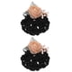 thumbnail image 2 of 2 piezas de redecilla con flores para el pelo, pinza decorativa para moño de mujer, 2 of 7