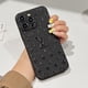 thumbnail image 1 of Funda blanca negra para teléfono iPhone 14ProMax 11 12 13 Pro Max 7 8 Plus X XR XS Max funda protectora completa patrón de letras de lujo, 1 of 4