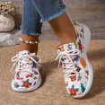 thumbnail image 2 of Christmas Shoes Unisex Running Shoes for Men Women Sports Gym Shoes Breathable Athletic Sneaker Shoes, 2 of 8