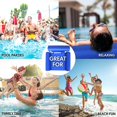 thumbnail image 4 of ¡Objetos flotantes en la piscina familiar! Hamacas para papás, balsas inflables para embarazadas con agujeros para madres, bebés y niños pequeños, flotadores de piscina de ballenas para madres, b, 4 of 5