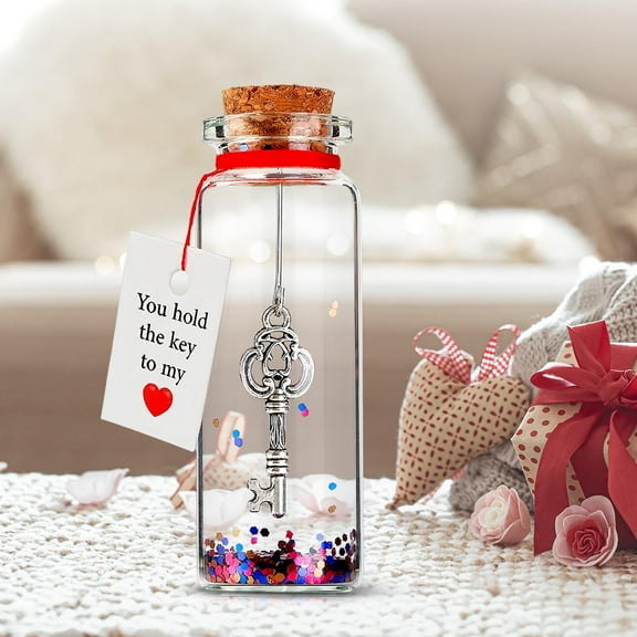 Key To My Heart Romantic Gift, Valentine's Day Gift, Anniversary Gift, Birthday Gift For Him And Her - Sentimental Symbolic Key-Shaped Keepsake Gift For Husband Wife Girlfriend