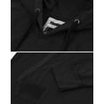 thumbnail image 4 of ZIMEGO Men's Long Sleeve Casual Hoodie - Athletic V-Neck Henley Pullover Shirt, 4 of 6