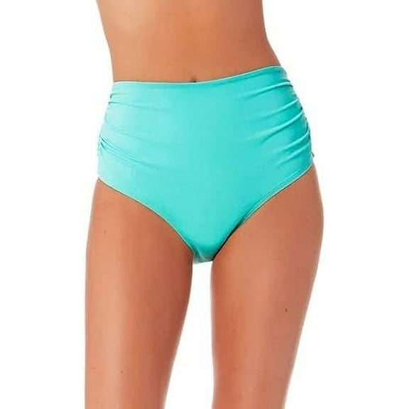 Anne Cole REEF GREEN High-Waist Bikini Swim Bottom, US X-Large