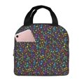 thumbnail image 1 of Easygdp Musical Notes Bolsa Térmica Premium - Tela Oxford Impermeable, Gran Capacidad, Bolsillo Frontal, Unisex para Trabajo, Escuela, Actividades al Aire Libre y Picnics, 1 of 8