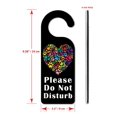 thumbnail image 3 of Do Not Disturb Door Knob Hanger Sign - Cat Paws Heart, 3 of 3