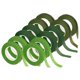 thumbnail image 5 of Cintas florales para envolver tallos, impermeables, para ramo de boda, ancho 1,2 cm 12 piezas, 5 of 9